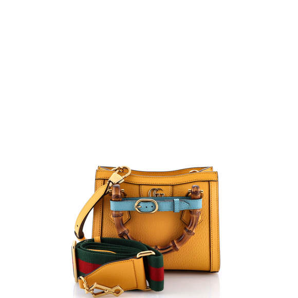 Gucci Mini Diana NM Bamboo Handle Tote Leather - Picture 2 of 5